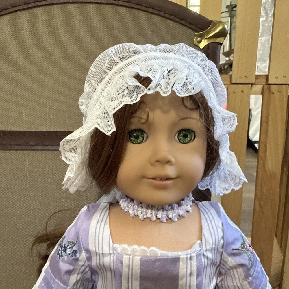 American Girl Felicity Merriman 18in Doll w/Meet Purple Dress